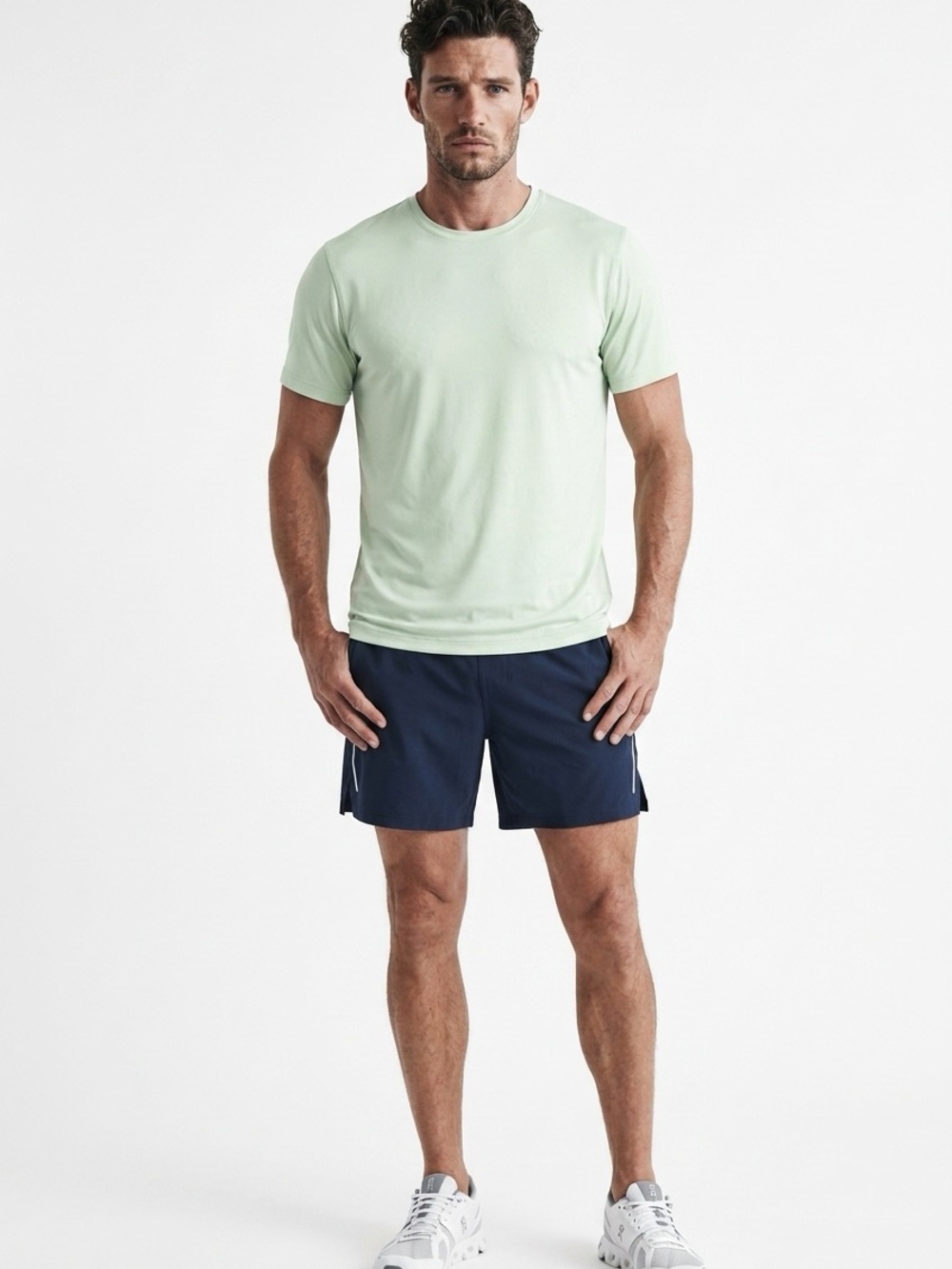 Old Navy Active CloudMotion Go-Dry Cool Tee XL Sage Green Athleisure Shirt